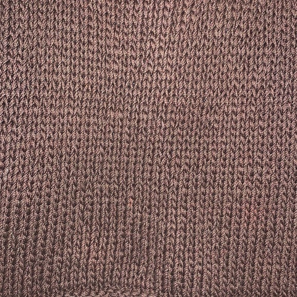 Peruvian Connection Brown Pima Cotton Open Knit Sleeveless Sweater size Small - Picture 3 of 12